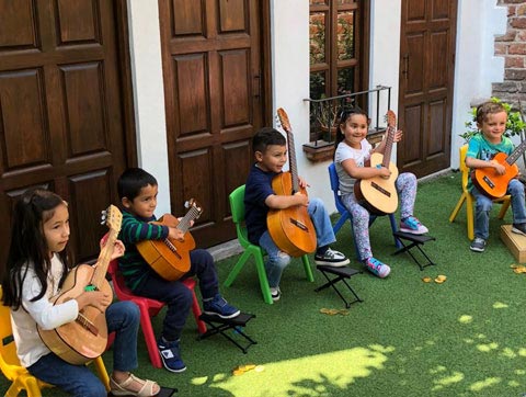 Clases de violín para niños